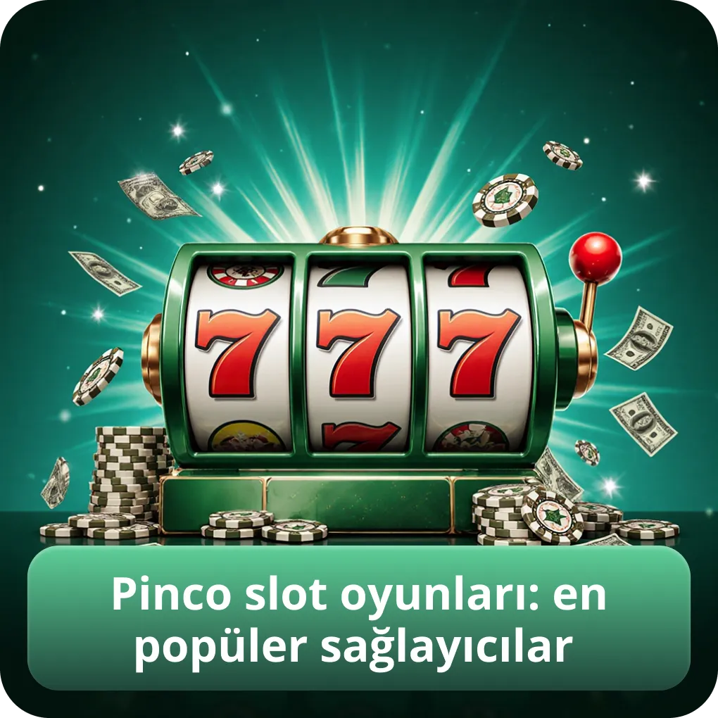 Pinco slot oyunları: en popüler sağlayıcılar
